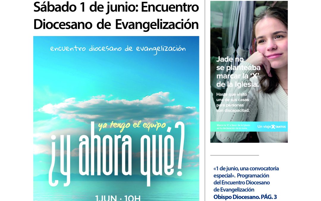 NODI 610. Noticias Diocesanas 26/5 a 8/6 2024