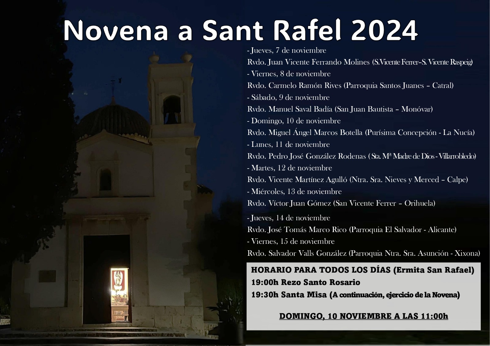 Novena Sant Rafel 2024